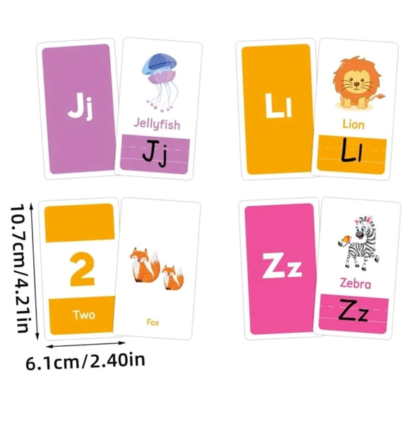 58pc Flashcard set