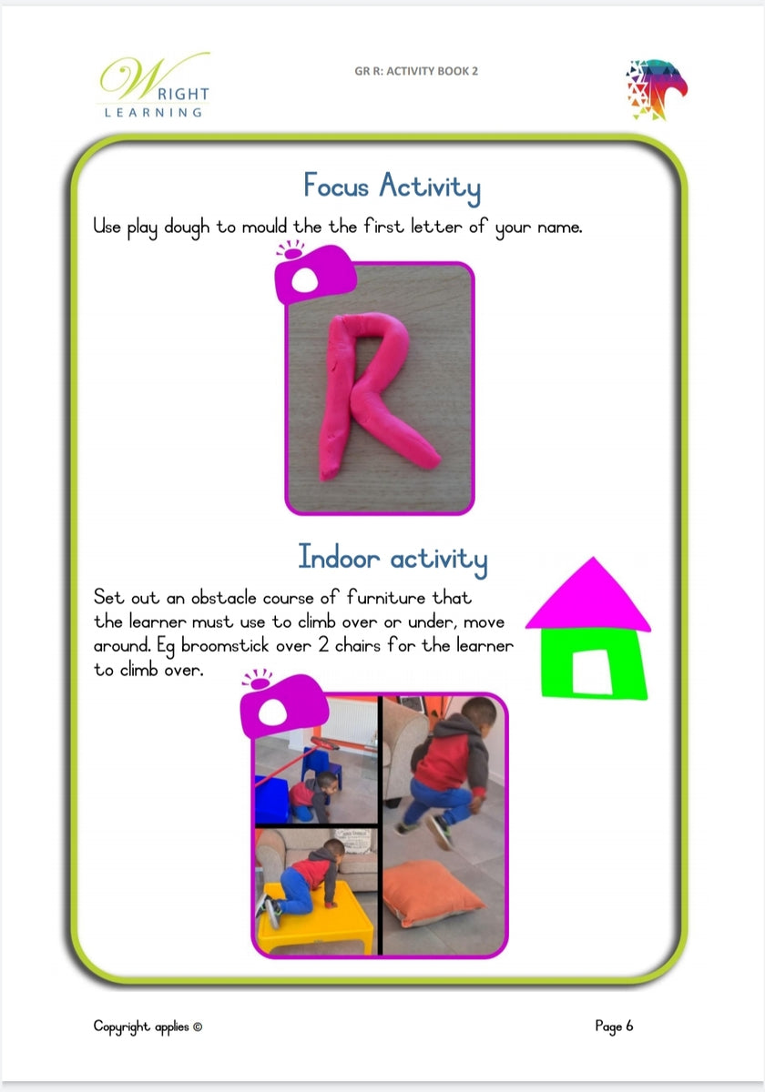 Grade R Workbook 2 – Wright Learning
