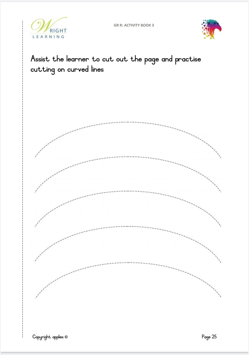 Grade R Workbook 3 – Wright Learning