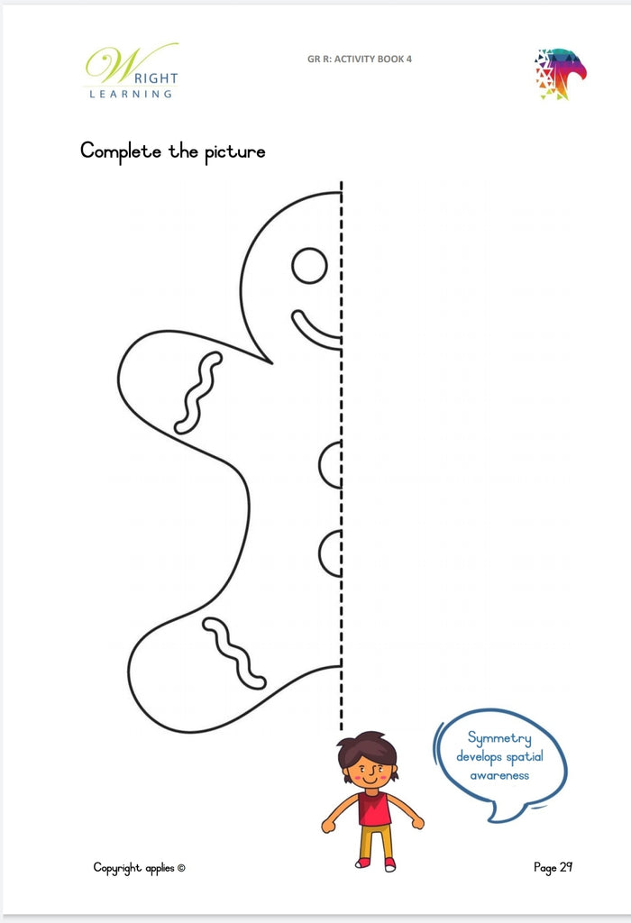 Grade R Workbook 4 – Wright Learning